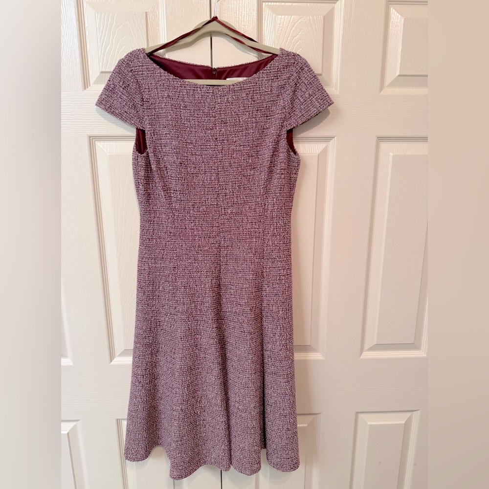 Eliza J Cap Sleeve Fit and Flare Dress